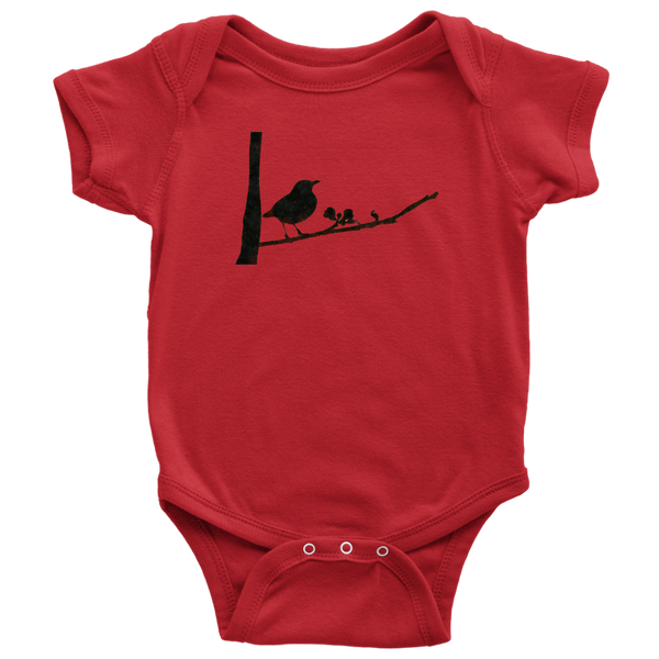 Black Bird Baby Bodysuit