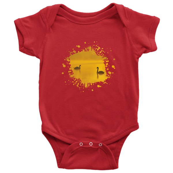 Swan Baby Bodysuit