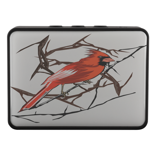 Northern Cardinal Bird Bluetooth Speaker Boxanne
