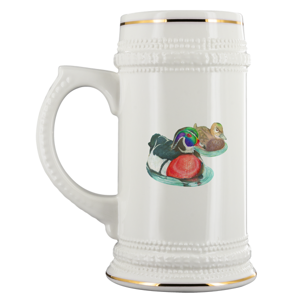 Wood Duck Beer Stein