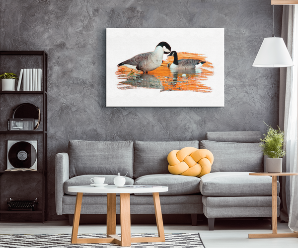 Goose Canvas Wrap
