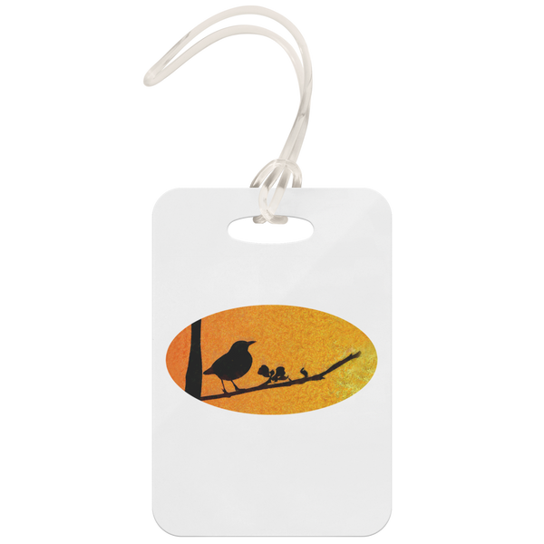 Black Bird Luggage Tag