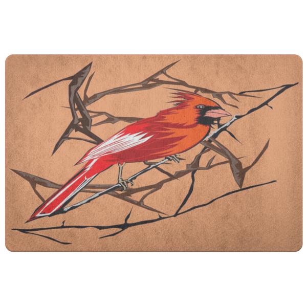 Northern Cardinal Bird Doormat