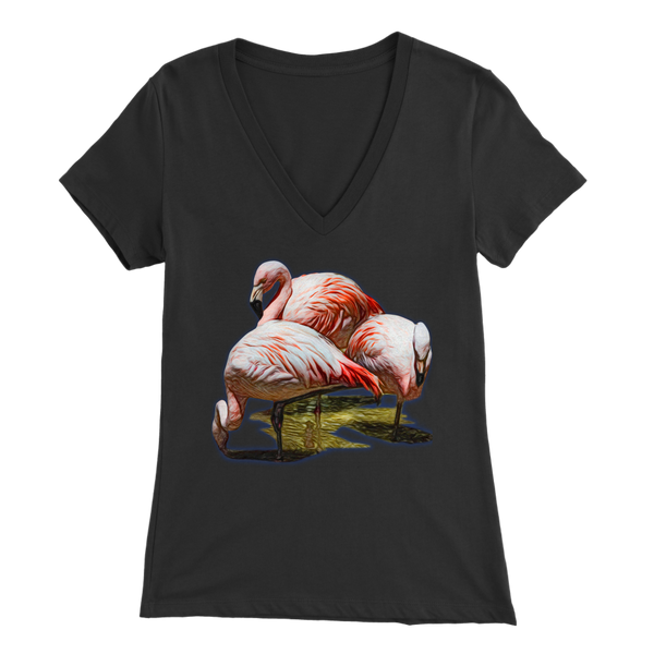 Flamingo Bella Womens V-Neck