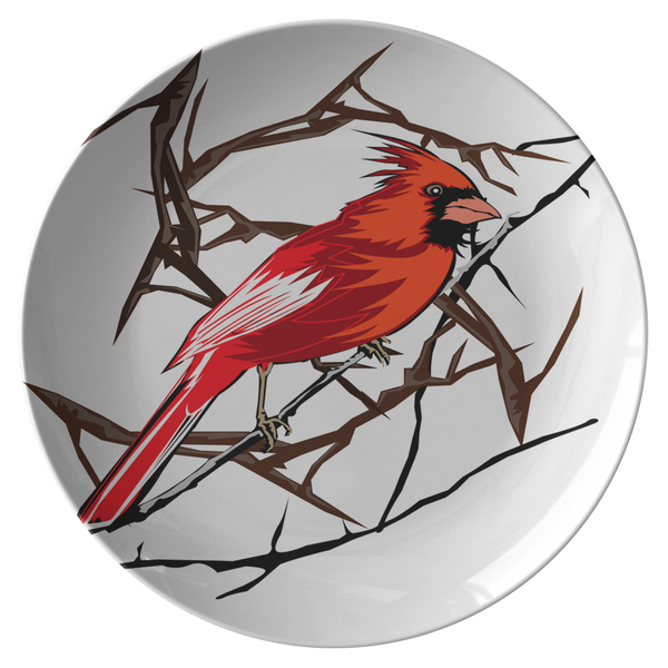 Northern Cardinal Bird Plate
