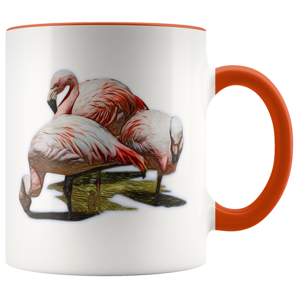 Flamingo Accent Mug