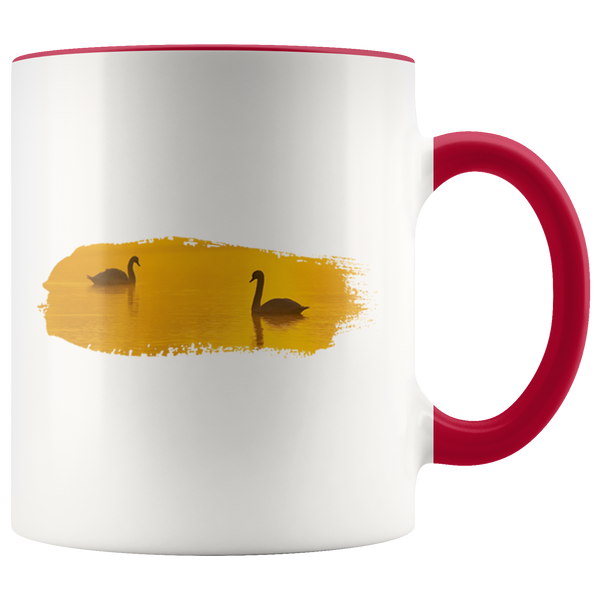 Swan Accent Mug