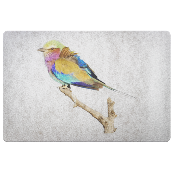 Lilac-breasted Roller Doormat