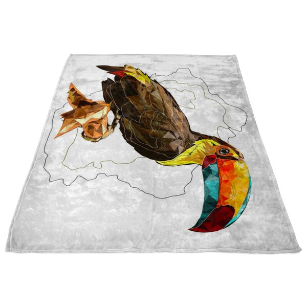 Toucan Fleece Blanket