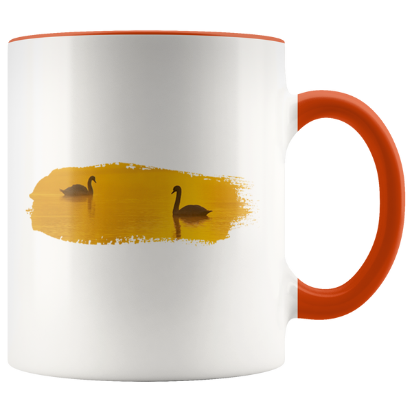 Swan Accent Mug