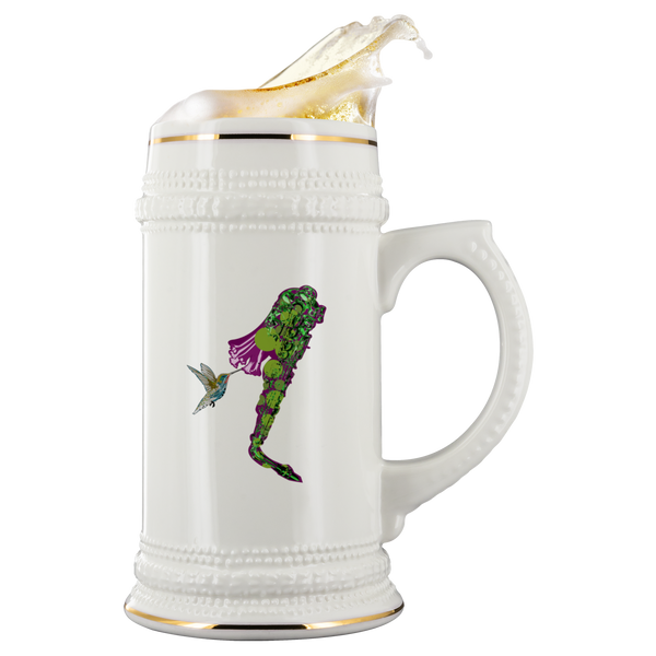 Hummingbird Beer Stein