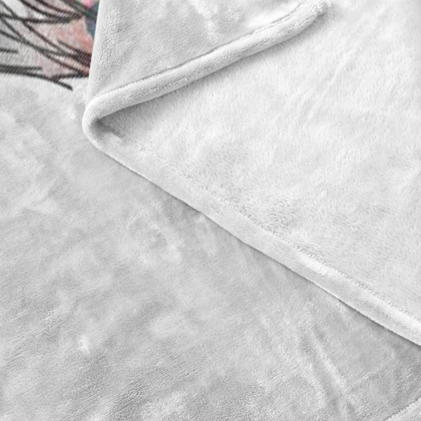 Lesser Striped Swallow Fleece Blanket