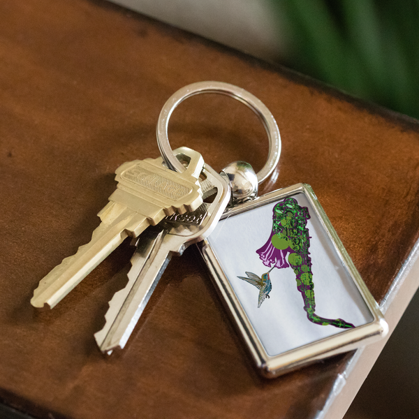 Hummingbird Keychain