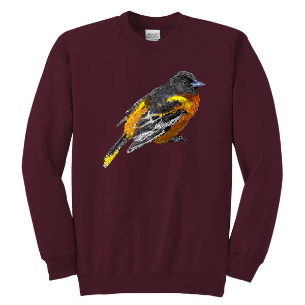 Baltimore Oriole Youth Crewneck Sweatshirt