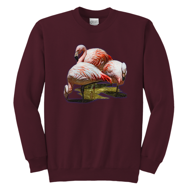 Flamingo Youth Crewneck Sweatshirt