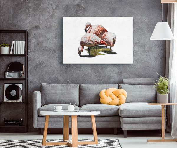 Flamingo Canvas Wrap