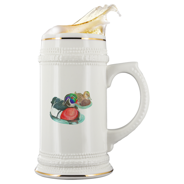 Wood Duck Beer Stein