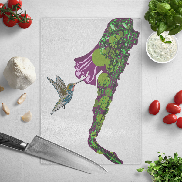 Hummingbird Cutting Board