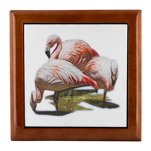 Flamingo Jewelry Box