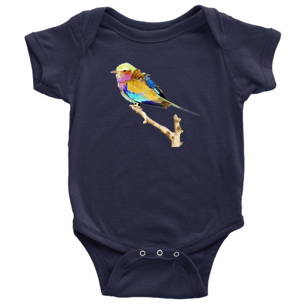 Lilac-breasted Roller Baby Bodysuit