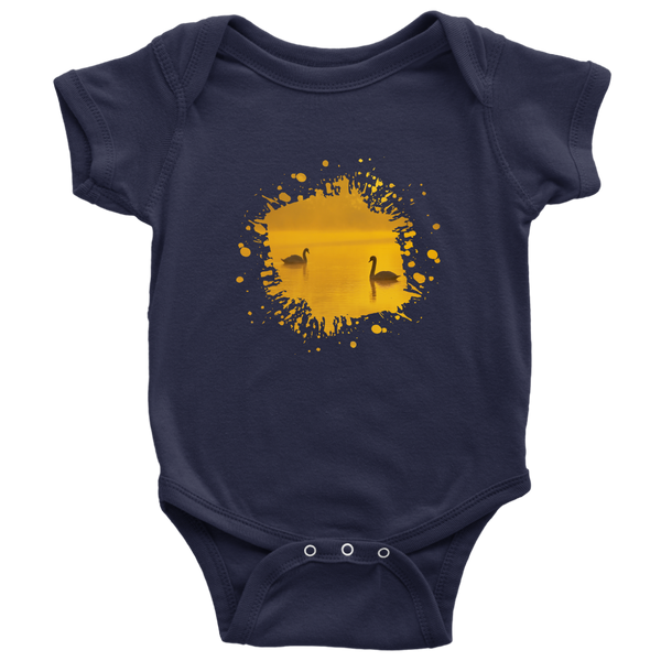 Swan Baby Bodysuit