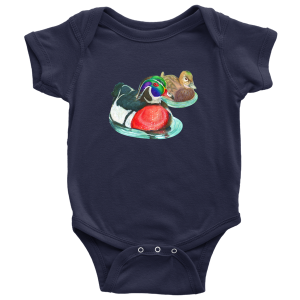 Wood Duck Baby Bodysuit