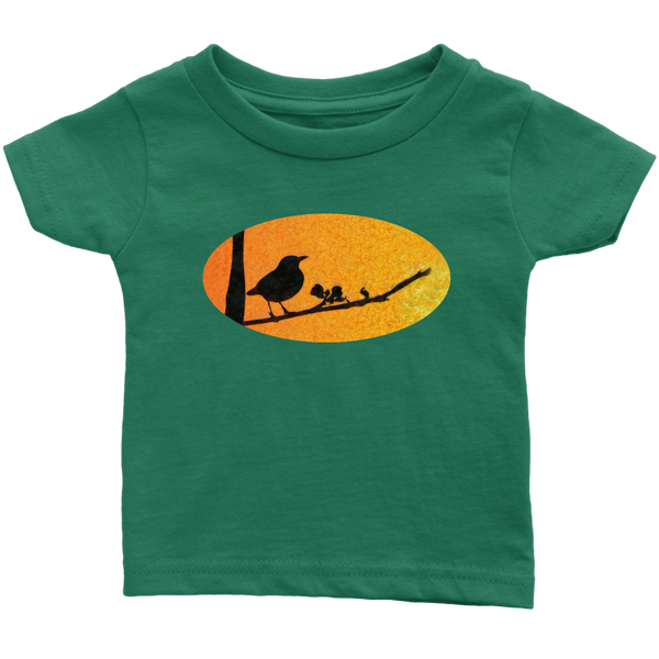 Black Bird Infant T-Shirt