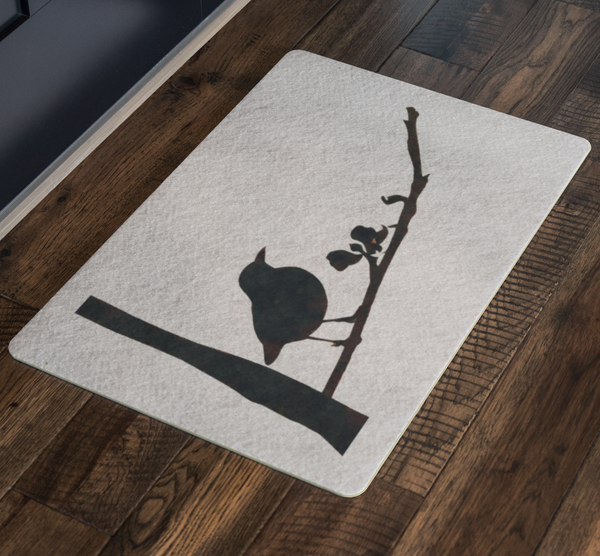 Black Bird Doormat