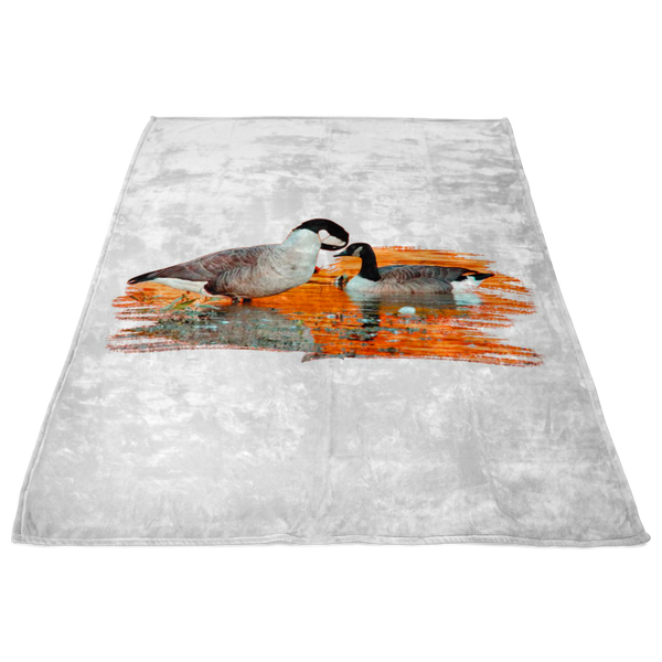 Goose Fleece Blanket