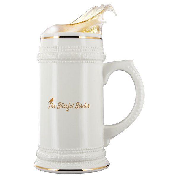 The Blissful Birder Beer Stein