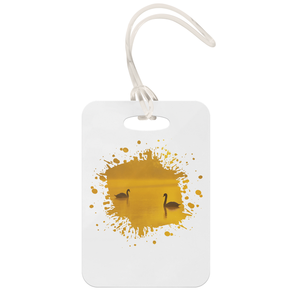 Swan Luggage Tag