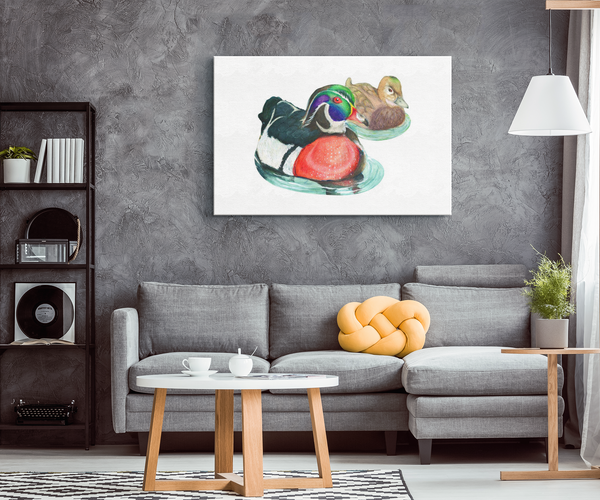 Wood Duck Canvas Wrap