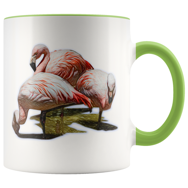 Flamingo Accent Mug