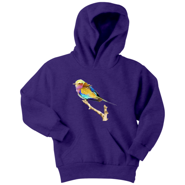 Lilac-breasted Roller Youth Hoodie