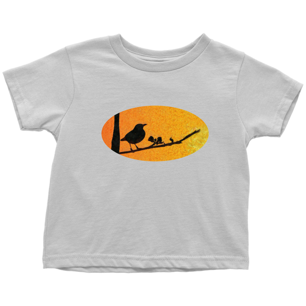 Black Bird Toddler T-Shirt
