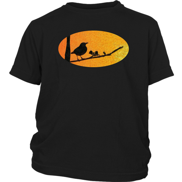 Black Bird District Youth Shirt