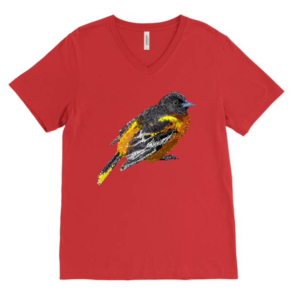 Baltimore Oriole Men's V-Neck