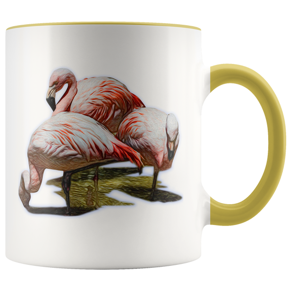 Flamingo Accent Mug