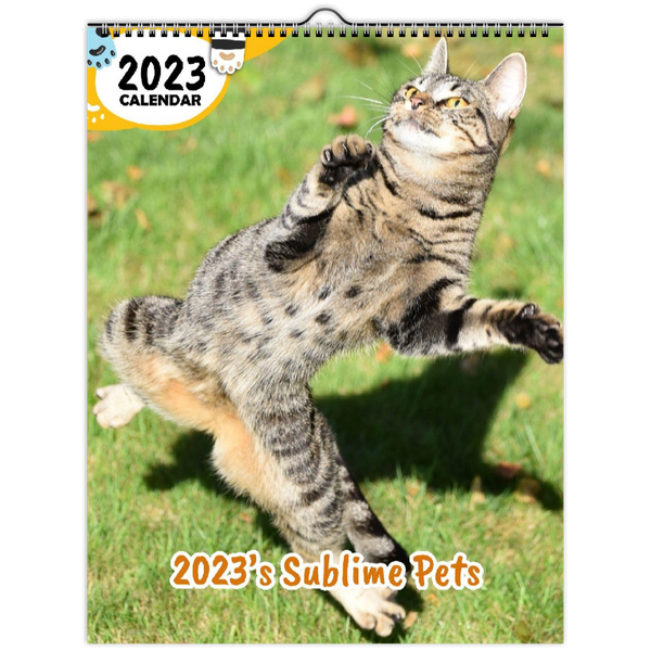 2023's Sublime Pets: 2023 Wall Calendar