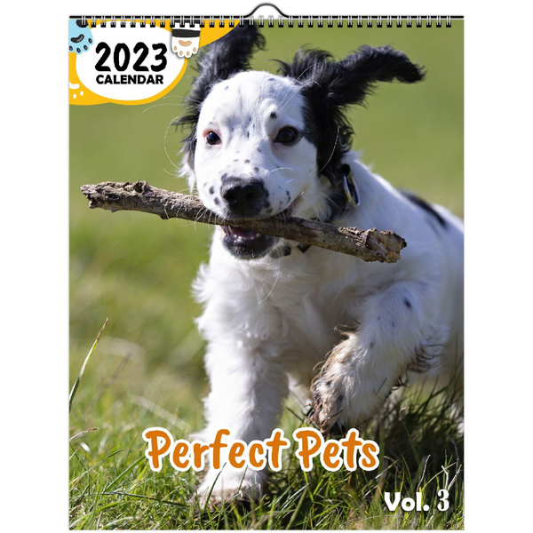 Perfect Pets Volume Three: 2023 Wall Calendar
