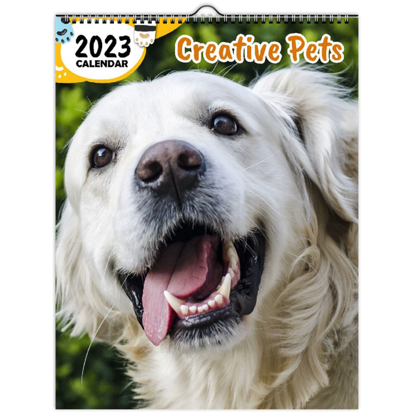 Creative Pets: 2023 Wall Calendar