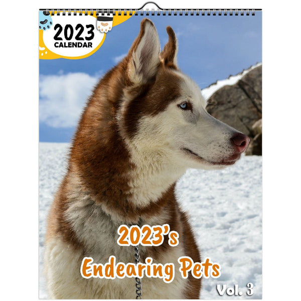 2023's Endearing Pets Volume Three: 2023 Wall Calendar
