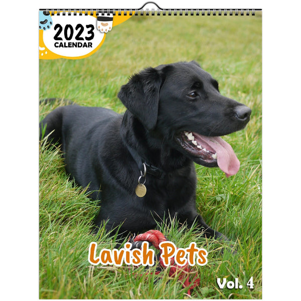 Lavish Pets Volume Four: 2023 Wall Calendar
