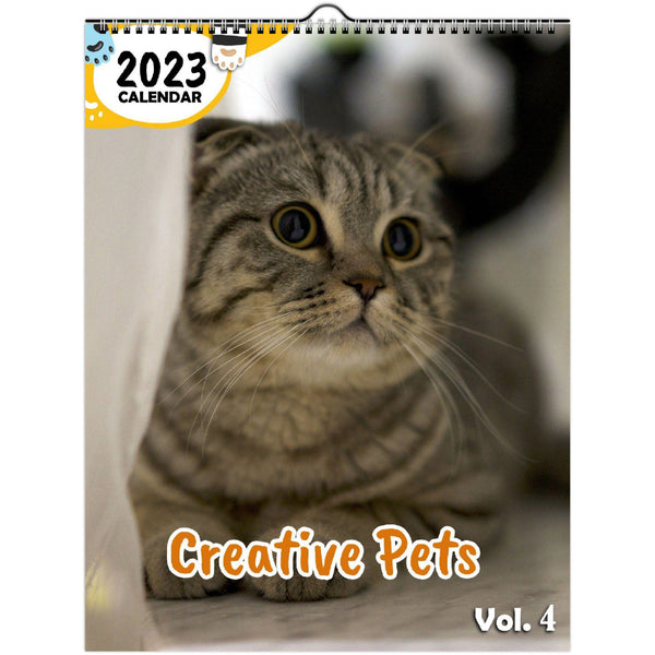 Creative Pets Volume Four: 2023 Wall Calendar