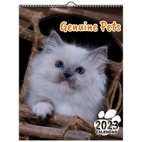 Genuine Pets: 2023 Wall Calendar