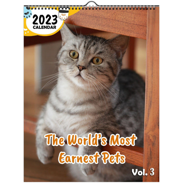 The World's Most Earnest Pets Volume Three: 2023 Wall Calendar