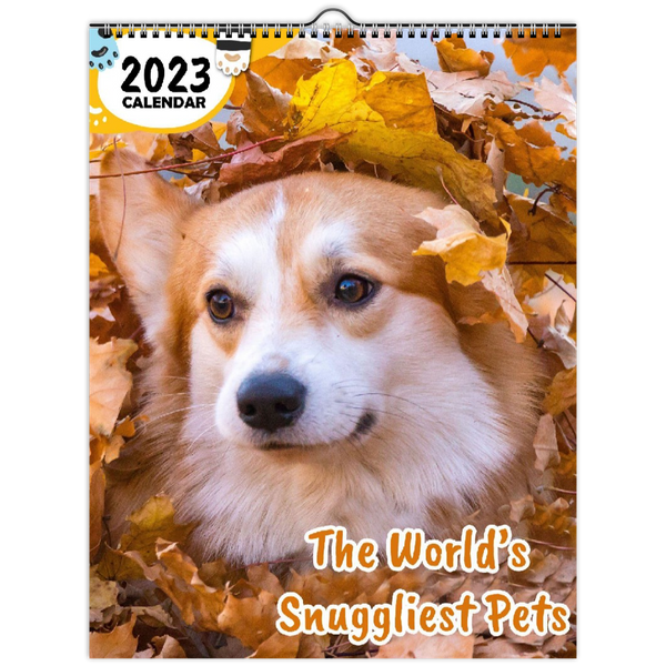 The World's Snuggliest Pets: 2023 Wall Calendar