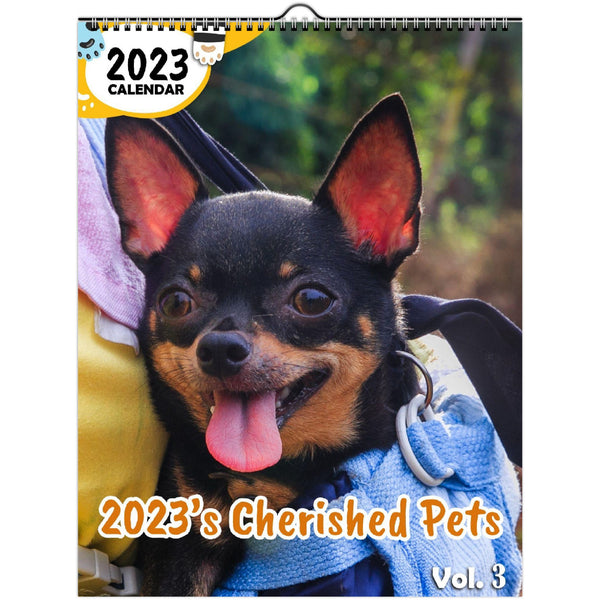 2023's Cherished Pets Volume Three: 2023 Wall Calendar