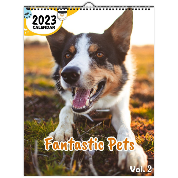 Fantastic Pets Volume Two: 2023 Wall Calendar