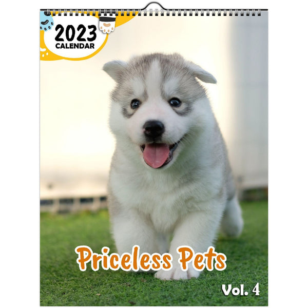 Priceless Pets Volume Four: 2023 Wall Calendar